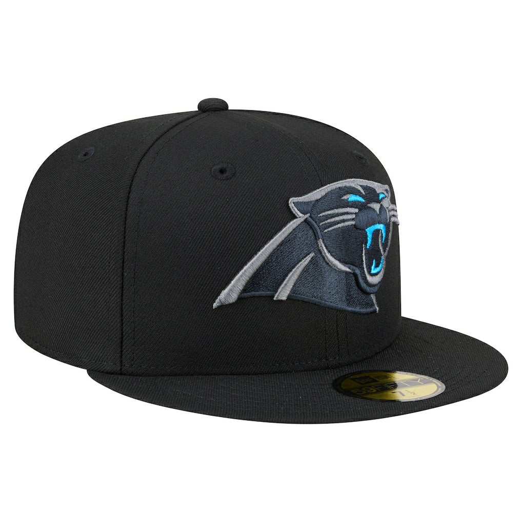 Carolina Panthers New Era Color Pop 59FIFTY Fitted Hat - Black - NFL