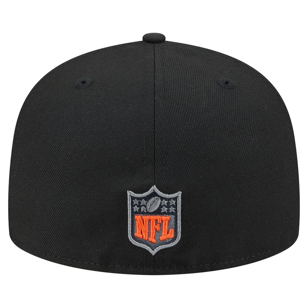 Chicago Bears New Era Color Pop 59FIFTY Fitted Hat - Black - NFL