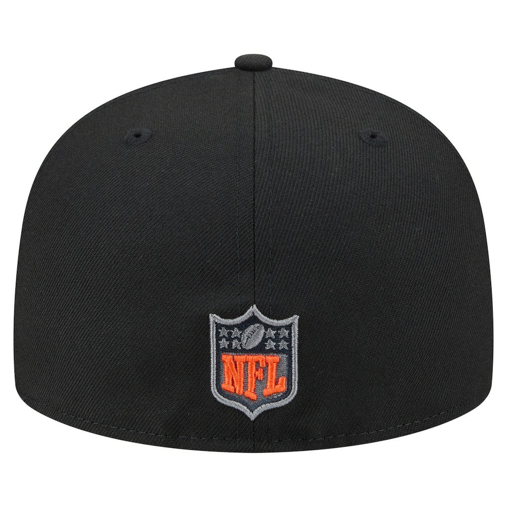 Chicago Bears New Era Color Pop 59FIFTY Fitted Hat - Black - NFL