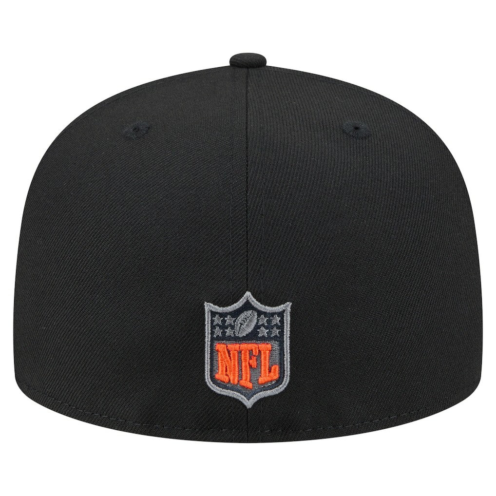 Cincinnati Bengals New Era Color Pop 59FIFTY Fitted Hat - Black - NFL