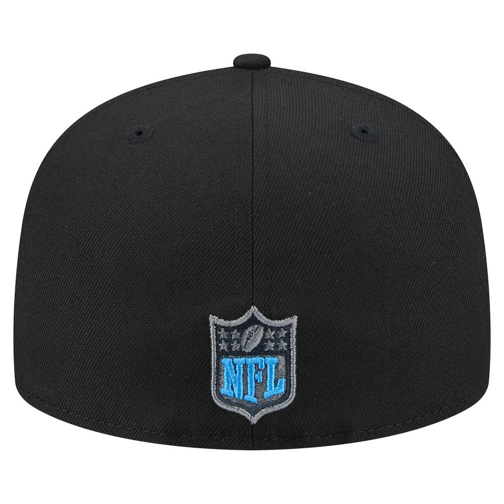 Detroit Lions New Era Color Pop 59FIFTY Fitted Hat - Black - NFL
