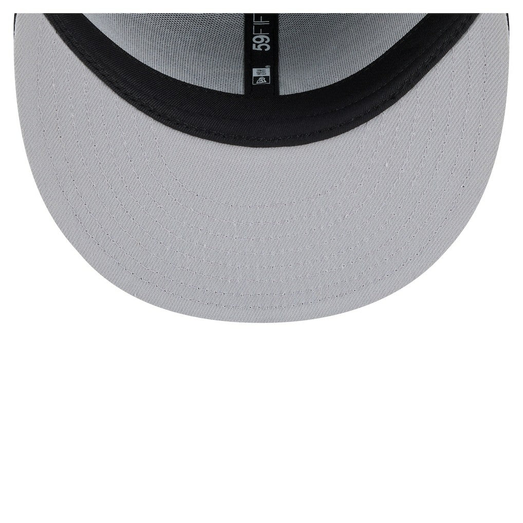 Detroit Lions New Era Color Pop 59FIFTY Fitted Hat - Black - NFL