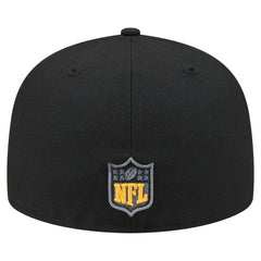Green Bay Packers New Era Color Pop 59FIFTY Fitted Hat - Black - NFL