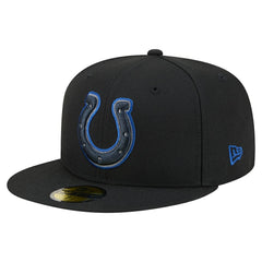 Indianapolis Colts New Era Color Pop 59FIFTY Fitted Hat - Black - NFL
