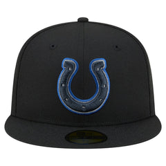Indianapolis Colts New Era Color Pop 59FIFTY Fitted Hat - Black - NFL