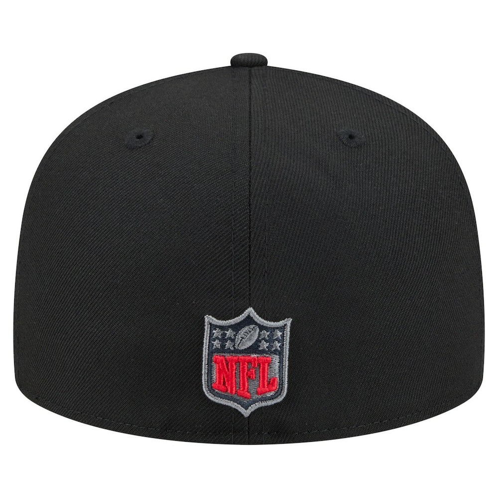New England Patriots New Era Color Pop 59FIFTY Fitted Hat - Black - NFL
