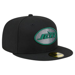 New York Jets New Era Color Pop 59FIFTY Fitted Hat - Black - NFL