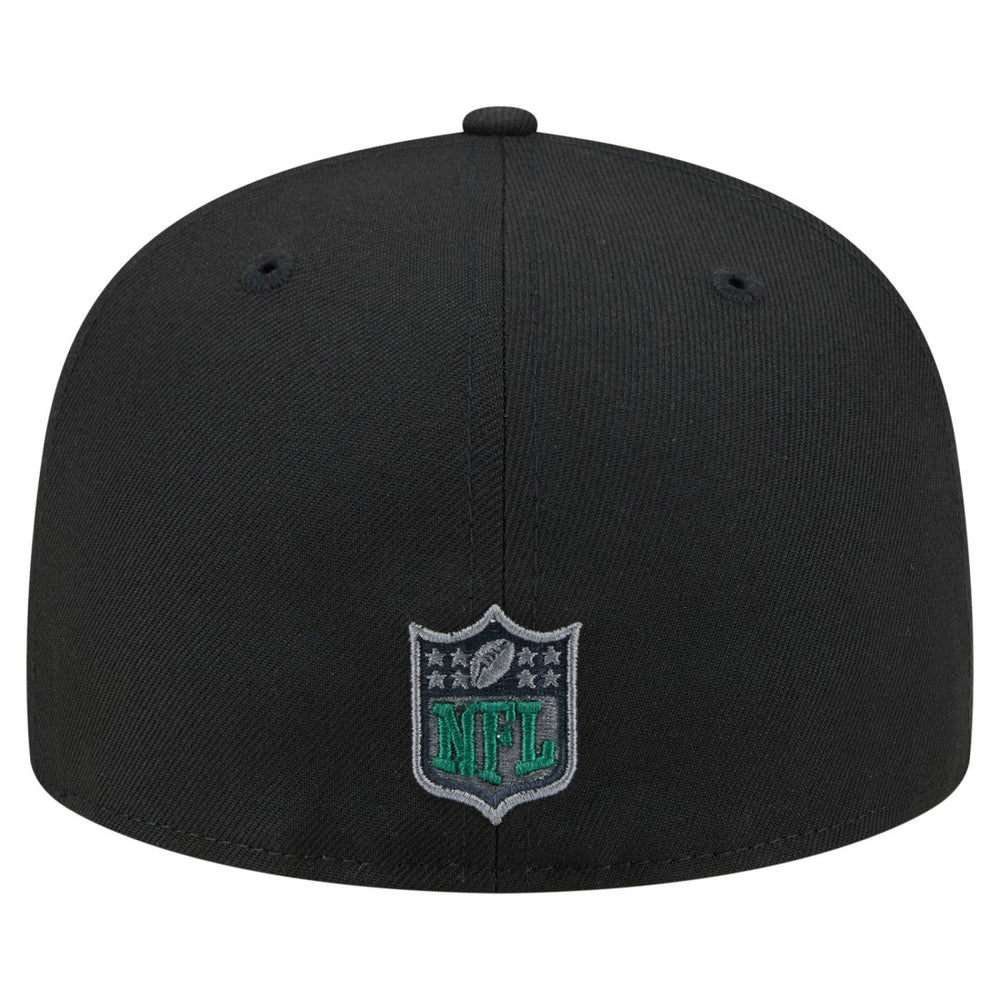 New York Jets New Era Color Pop 59FIFTY Fitted Hat - Black - NFL