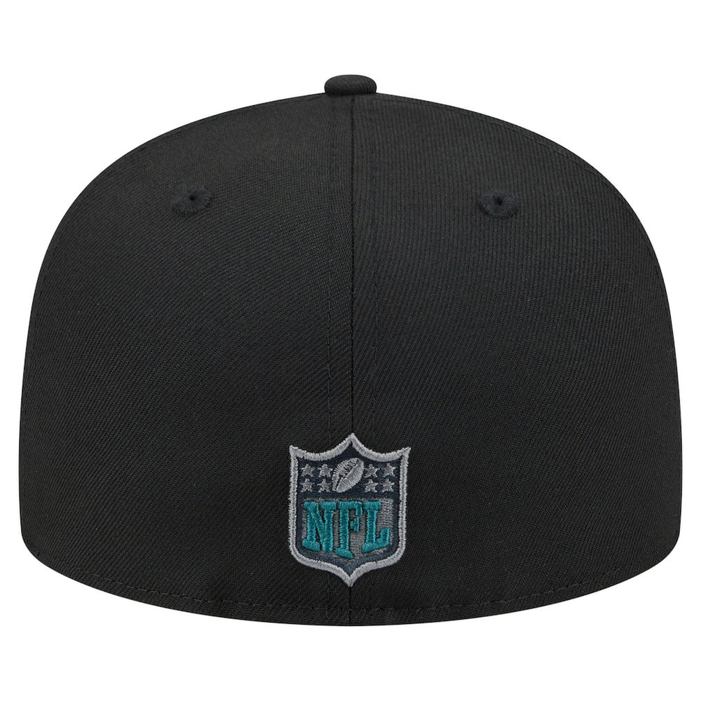 Philadelphia Eagles New Era Color Pop 59FIFTY Fitted Hat - Black - NFL