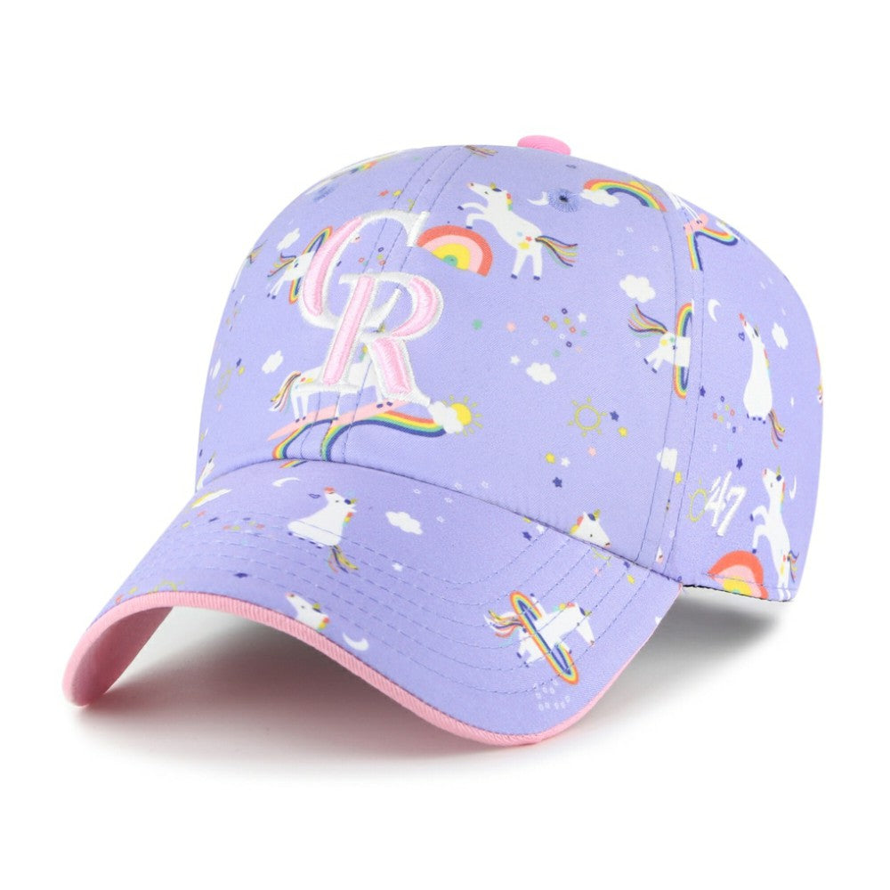 Colorado Rockies '47 Girls Youth Unicorn Clean Up Adjustable Hat Online
