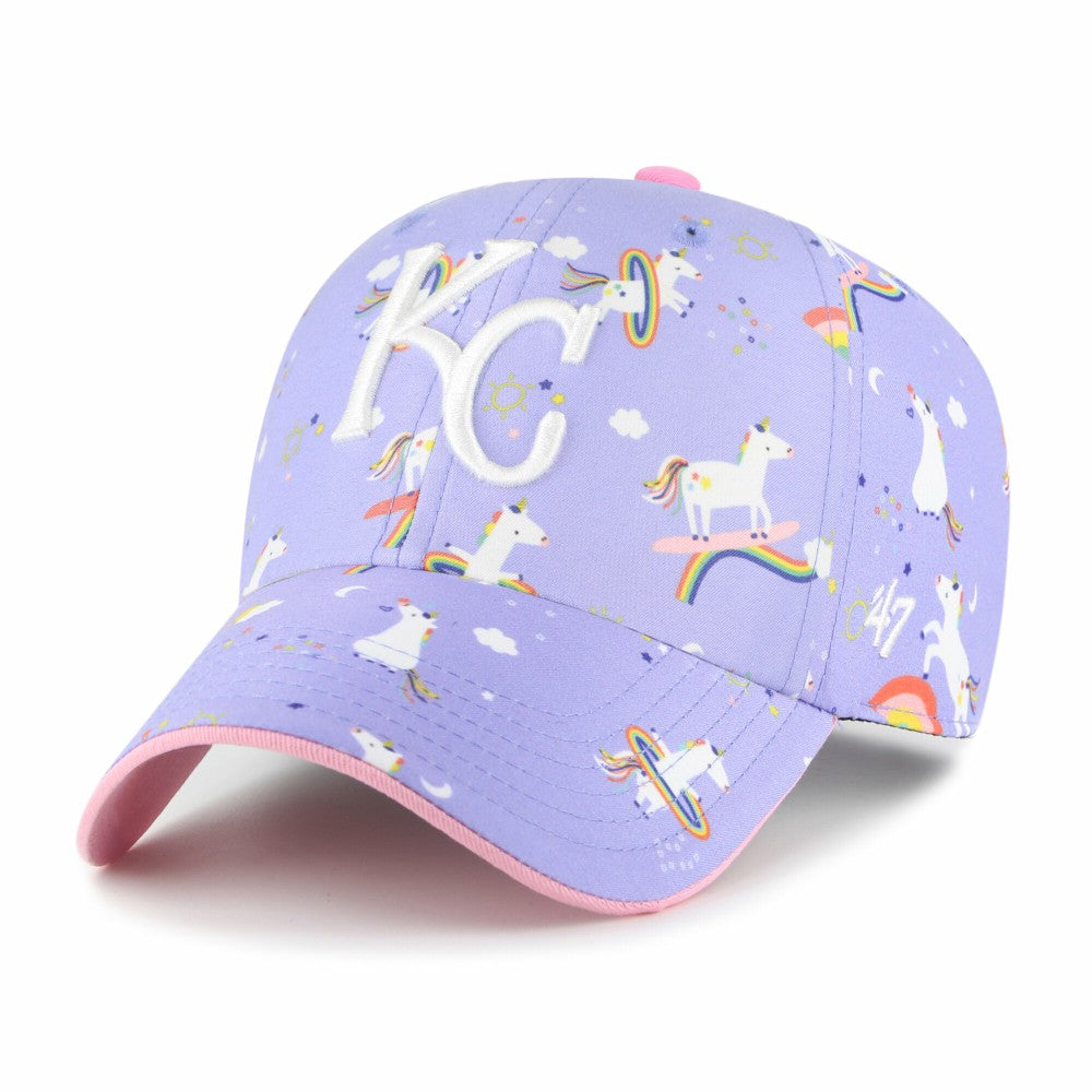 Kansas City Royals '47 Girls Youth Unicorn Clean Up Adjustable Hat Discount