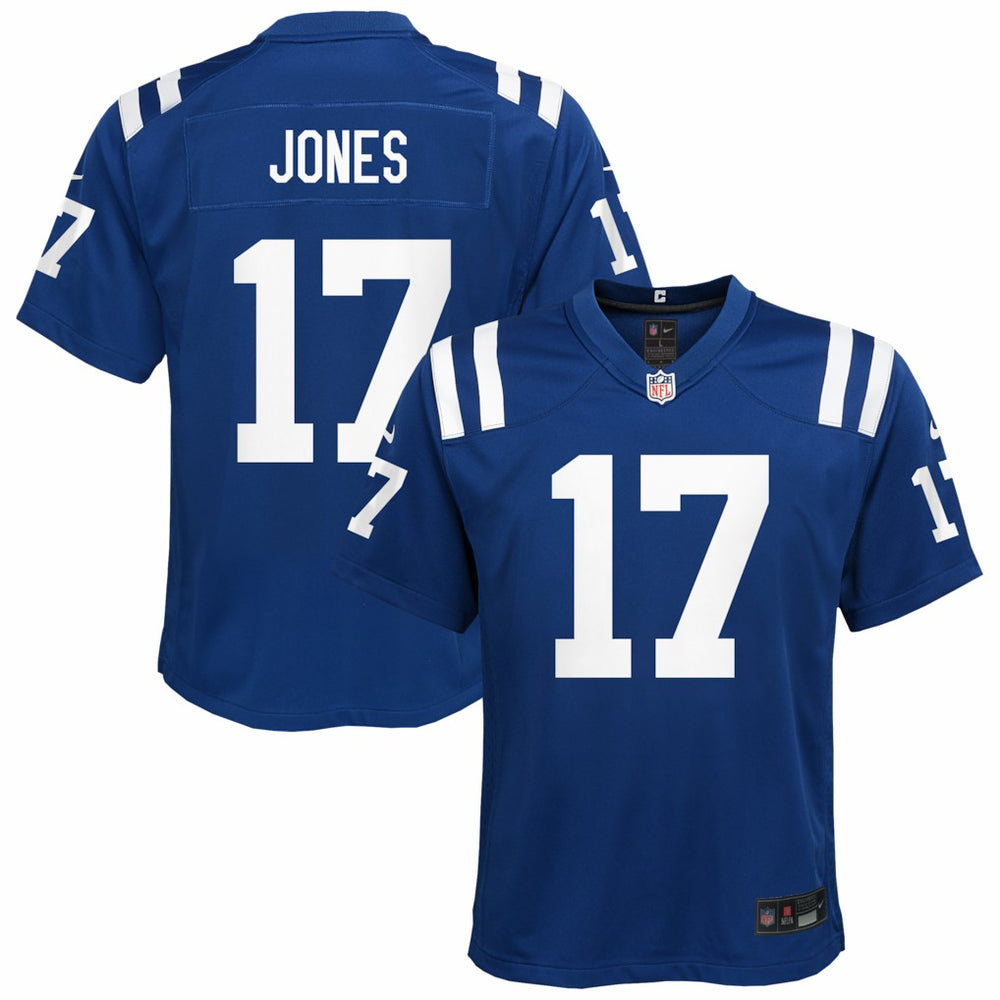 Daniel Jones Indianapolis Colts Youth Alternate 2 Game Jersey - Royal - Nike