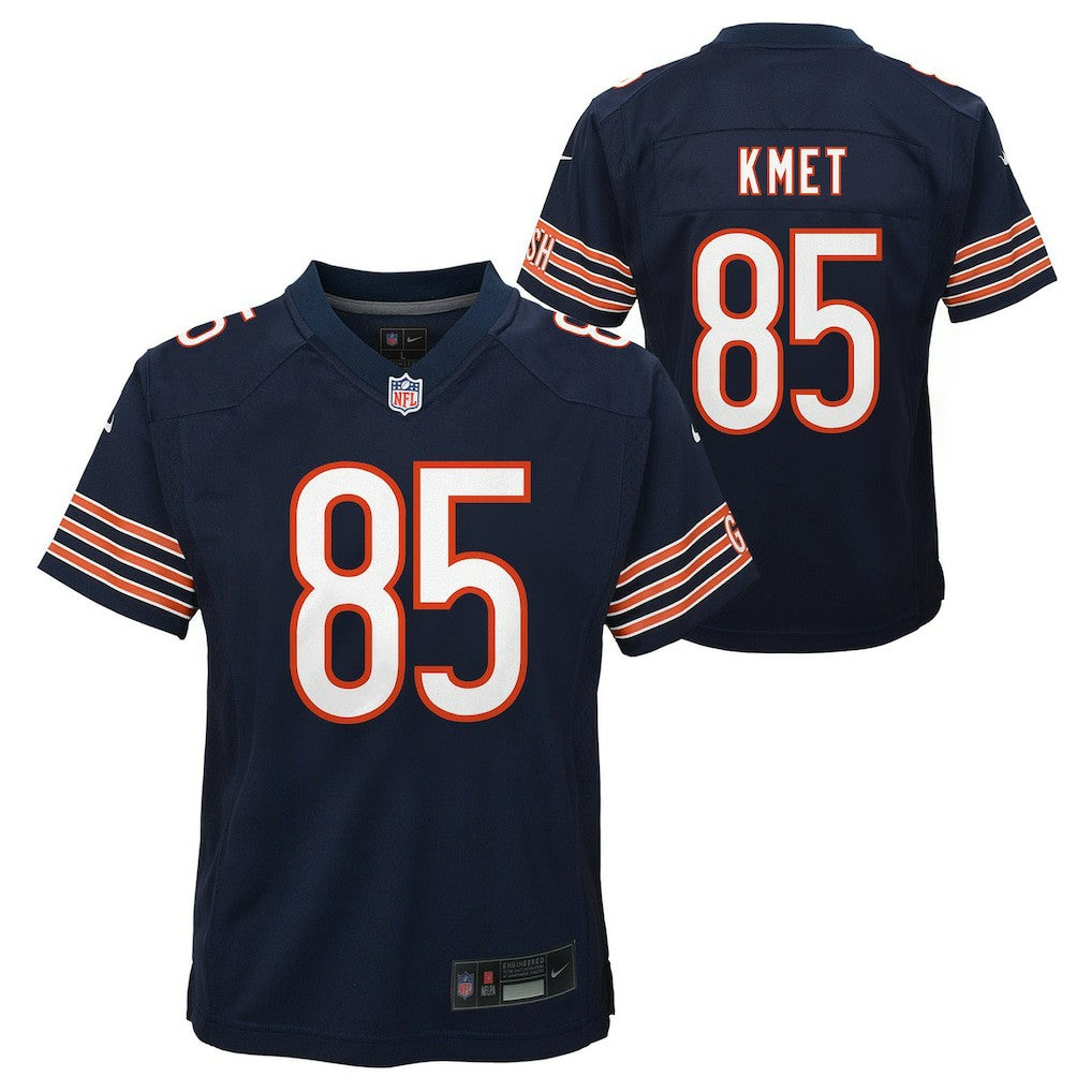 Cole Kmet Chicago Bears Youth Team Game Jersey - Navy - Nike