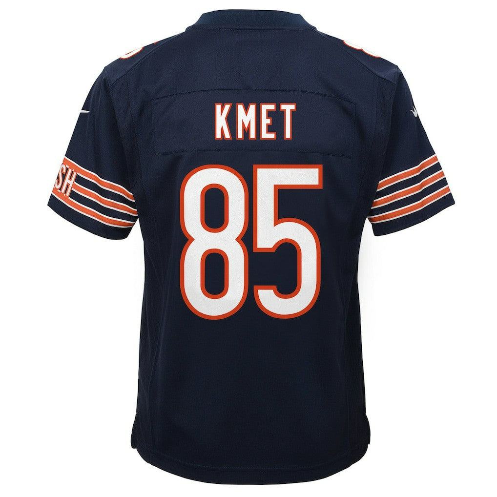 Cole Kmet Chicago Bears Youth Team Game Jersey - Navy - Nike