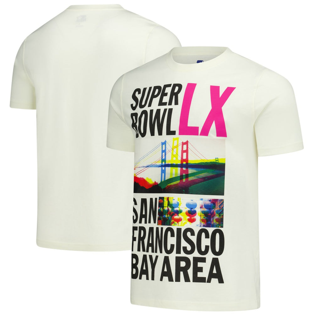 Starter Super Bowl LX Rookie T-Shirt - Cream - NFL