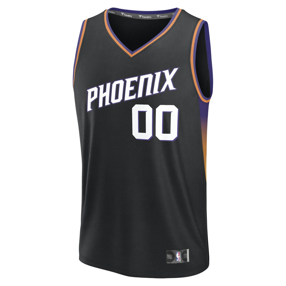 Fanatics Phoenix Suns Youth Fastbreak Custom Jersey Statement Edition Black