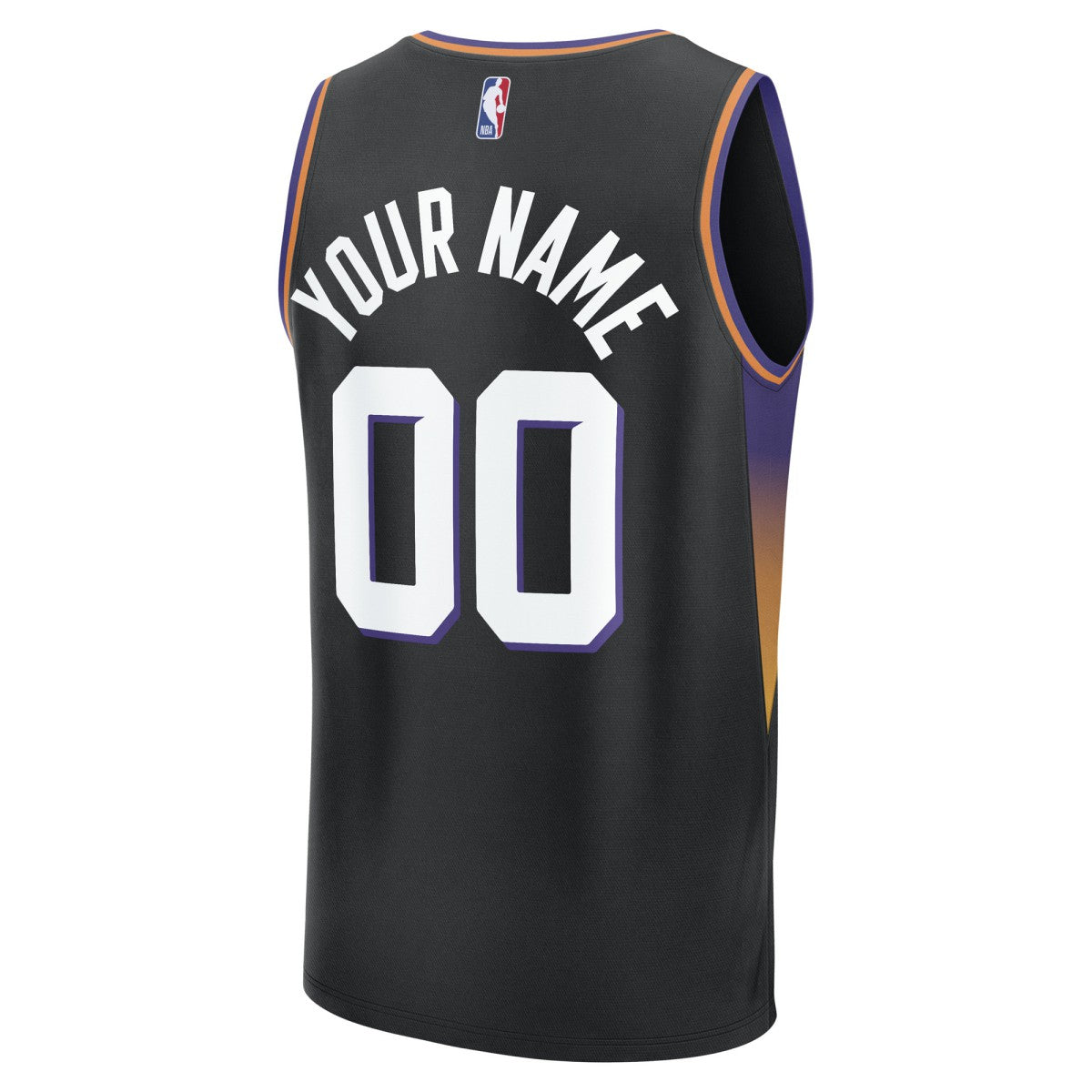 Fanatics Phoenix Suns Youth Fastbreak Custom Jersey Statement Edition Black