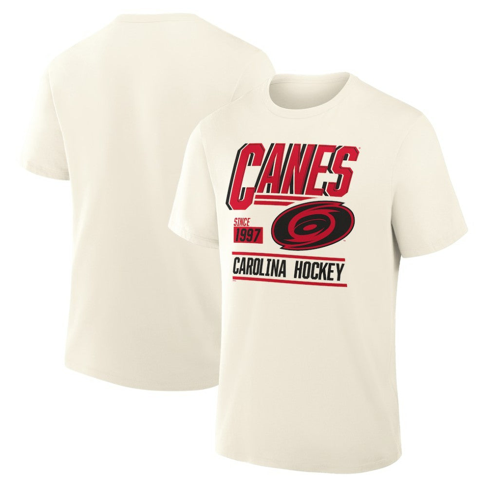 Carolina Hurricanes Fanatics Male Legacy T-Shirt - Cream | Fanatics Clearance