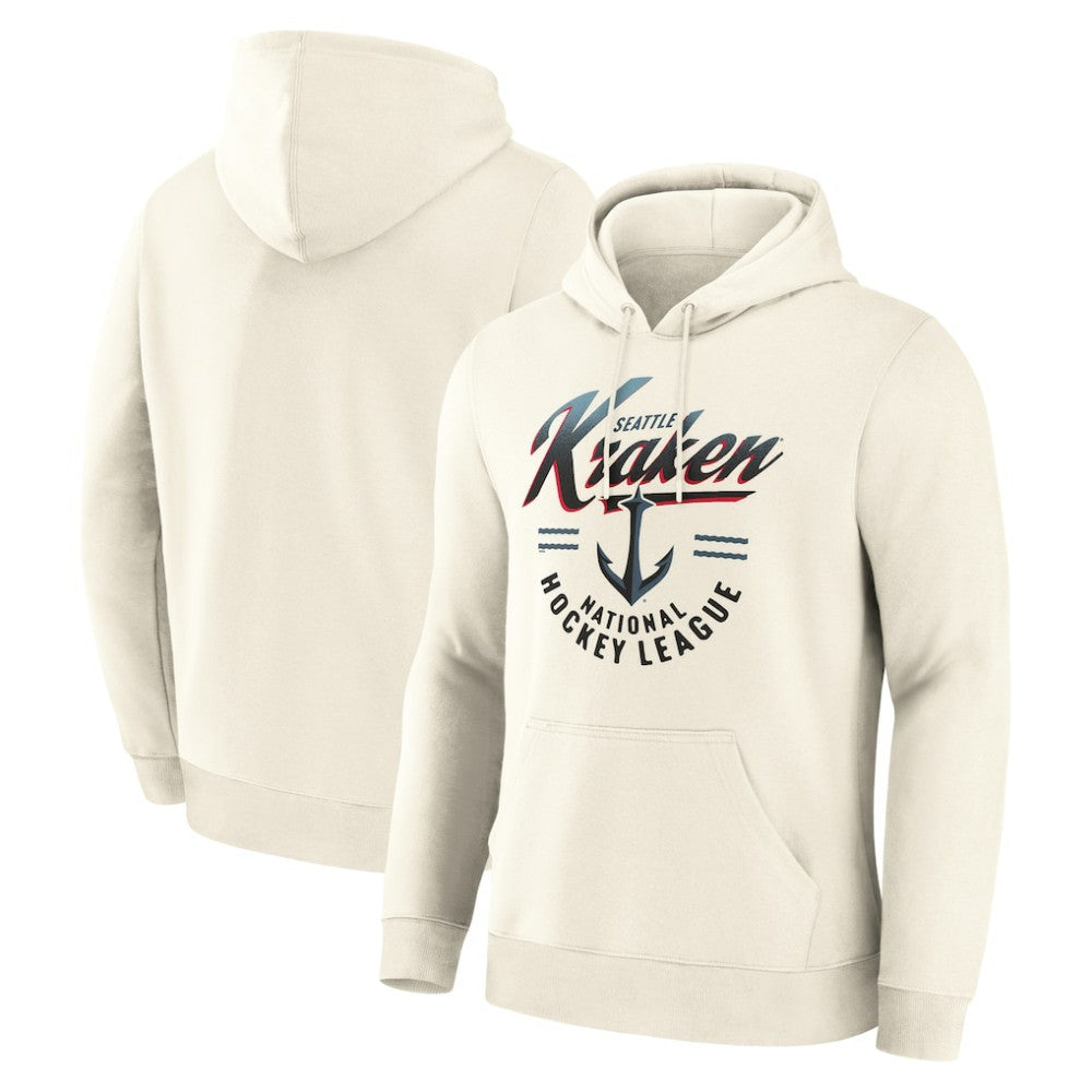 Seattle Kraken Fanatics Legacy Hoodie - Cream | Fanatics on sale