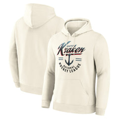 Seattle Kraken Fanatics Legacy Hoodie - Cream | Fanatics on sale