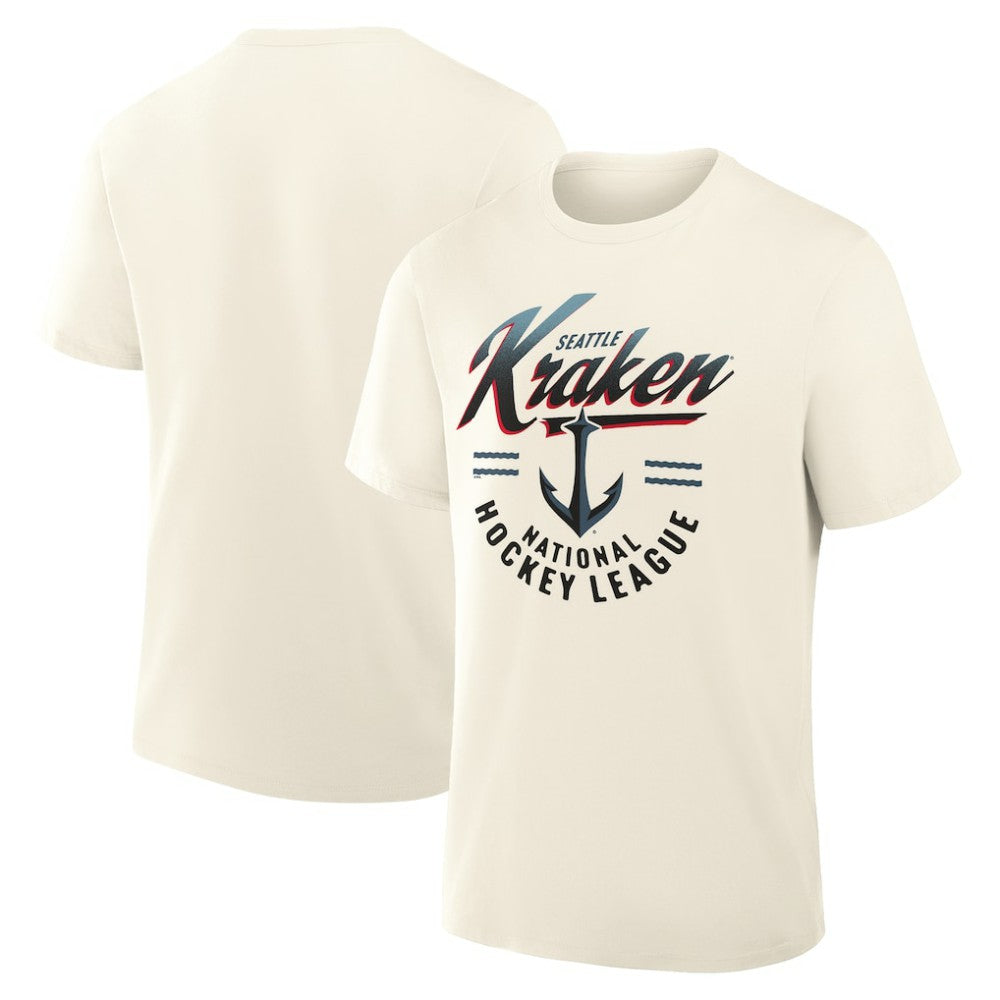 Seattle Kraken Fanatics Male Legacy T-Shirt - Cream | Fanatics discount