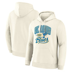 St. Louis Blues Fanatics Legacy Hoodie - Cream | Fanatics near me