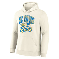 St. Louis Blues Fanatics Legacy Hoodie - Cream | Fanatics near me