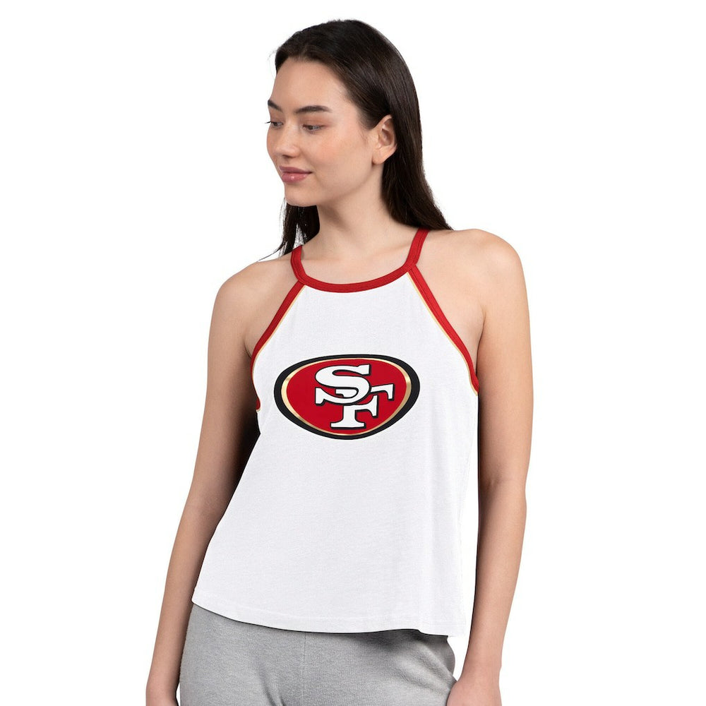San Francisco 49ers G-III 4Her by Carl Banks Women's Redemption Win Slub Tank Top - White - NFL