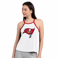 Tampa Bay Buccaneers G-III 4Her by Carl Banks Women's Redemption Win Slub Tank Top - White - NFL