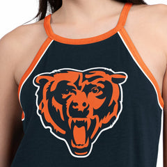 Chicago Bears G-III 4Her by Carl Banks Women's Redemption Win Slub Tank Top - Navy - NFL