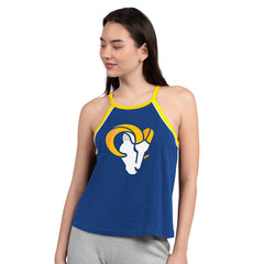 Los Angeles Rams G-III 4Her by Carl Banks Women's Redemption Win Slub Tank Top - Royal - NFL