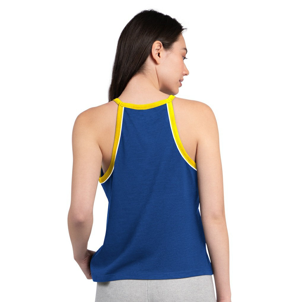 Los Angeles Rams G-III 4Her by Carl Banks Women's Redemption Win Slub Tank Top - Royal - NFL