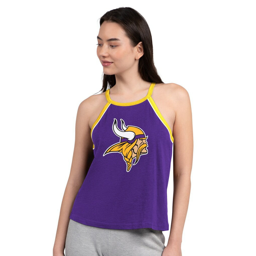 Minnesota Vikings G-III 4Her by Carl Banks Women's Redemption Win Slub Tank Top - Purple - NFL