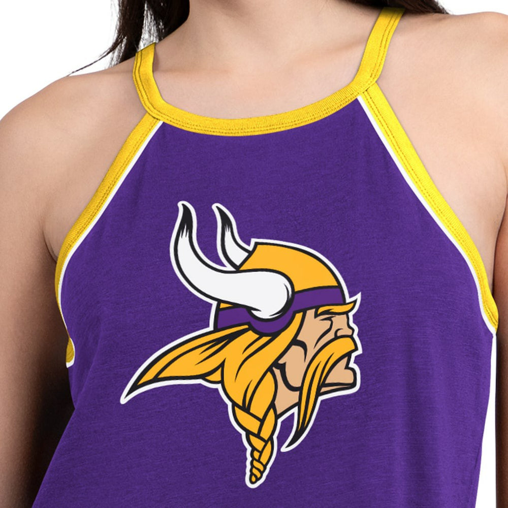 Minnesota Vikings G-III 4Her by Carl Banks Women's Redemption Win Slub Tank Top - Purple - NFL