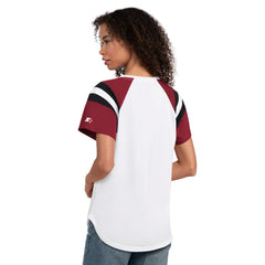 Arizona Cardinals Starter Women's Game On Notch Neck T-Shirt - White - NFL