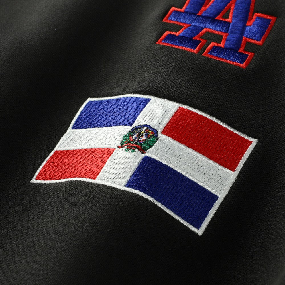 Los Angeles Dodgers New Era Dominican Republic Country Flag Hoodie Discount