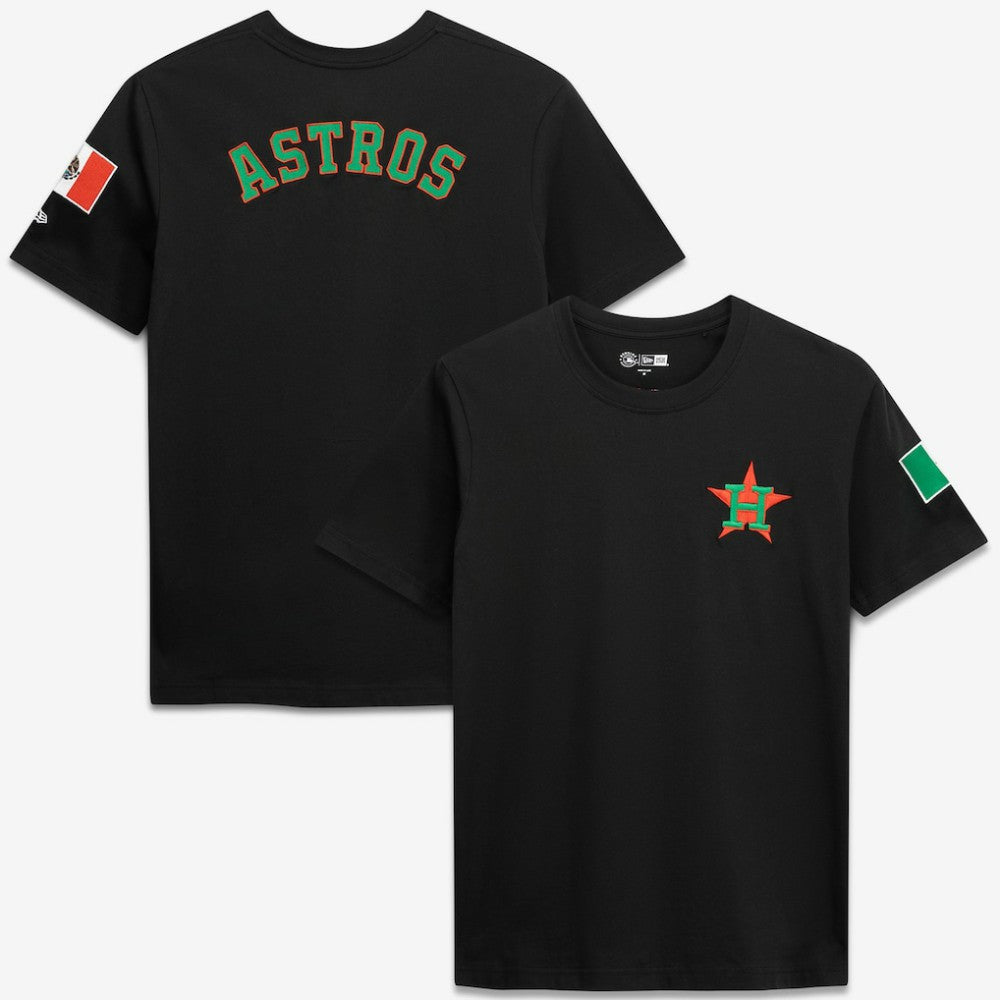 Houston Astros New Era Mexico Country Flag T-Shirt Outlet