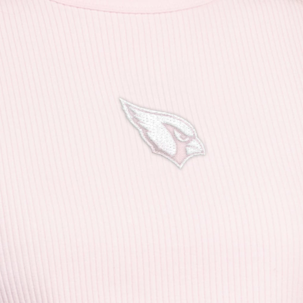 Arizona Cardinals Starter Women's Travel Pastels Cropped Tank - Pastel Pink - NFL