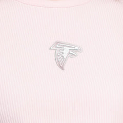Atlanta Falcons Starter Women's Travel Pastels Cropped Tank - Pastel Pink - NFL