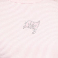Tampa Bay Buccaneers Starter Women's Travel Pastels Cropped Tank - Pastel Pink - NFL