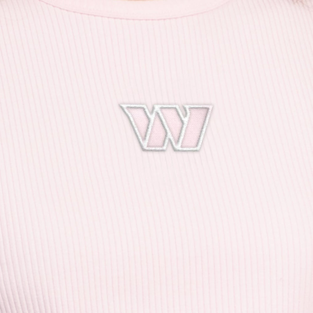 Washington Commanders Starter Women's Travel Pastels Cropped Tank - Pastel Pink - NFL