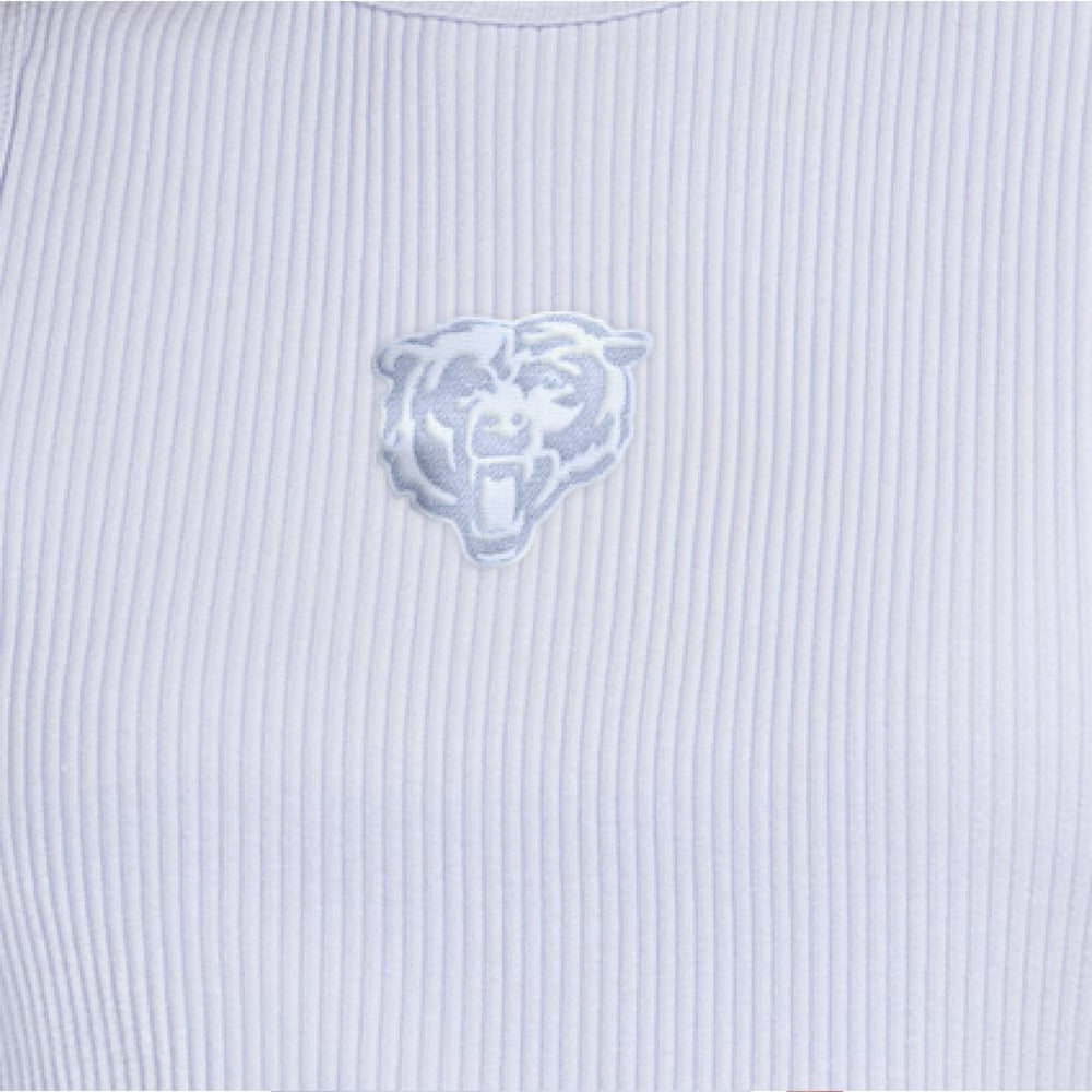 Chicago Bears Starter Women's Pastels Ribbed Tank Top - Light Blue - NFL