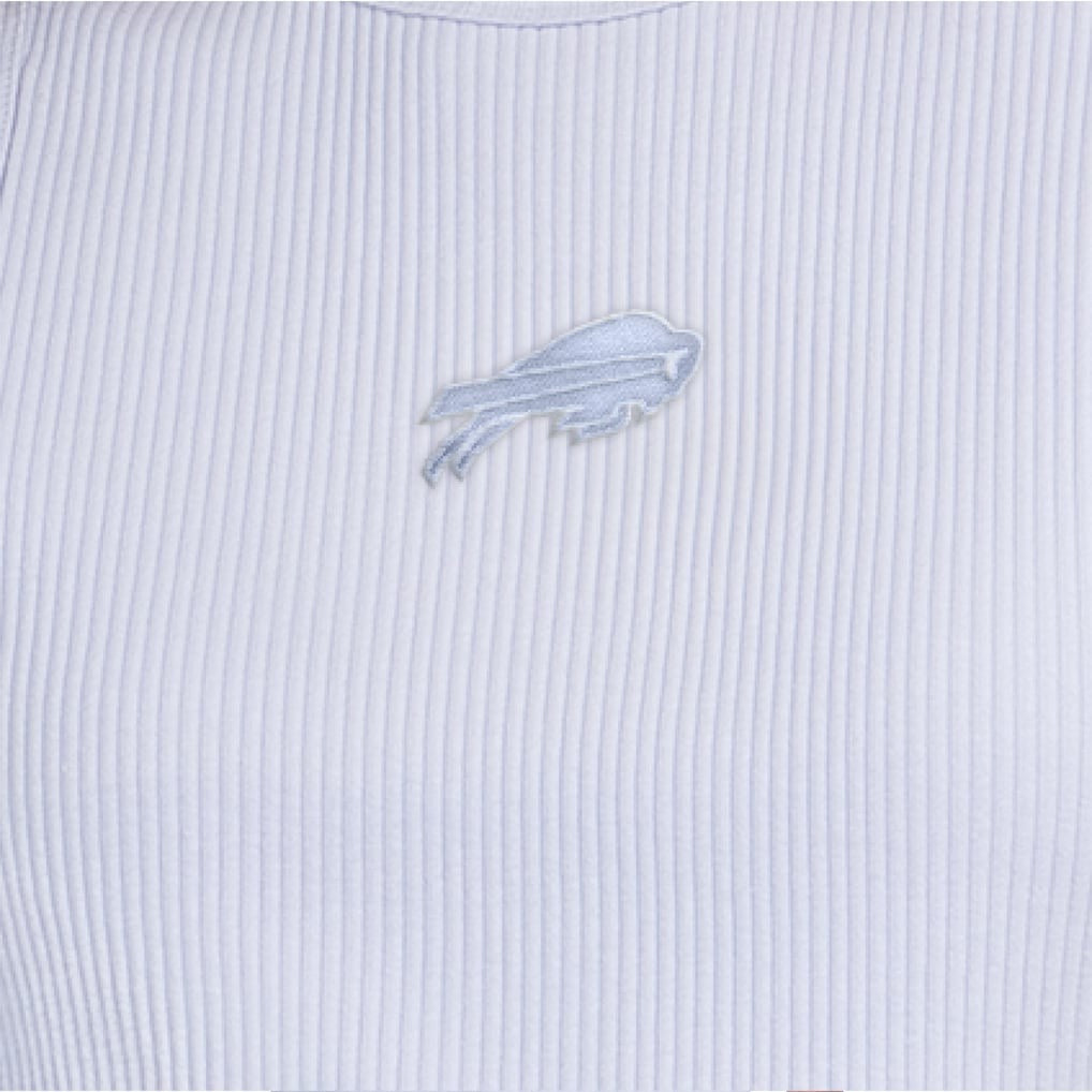 Buffalo Bills Starter Women's Travel Pastels Cropped Tank - Pastel Blue - NFL