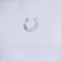 Indianapolis Colts Starter Women's Travel Pastels Cropped Tank - Pastel Blue - NFL