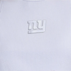 New York Giants Starter Women's Travel Pastels Cropped Tank - Pastel Blue - NFL