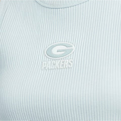 Green Bay Packers Starter Women's Travel Pastels Cropped Tank - Pastel Green - NFL