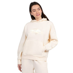 Baltimore Ravens Starter Women's Pastel Relaxed Travel Hoodie - Cream - NFL