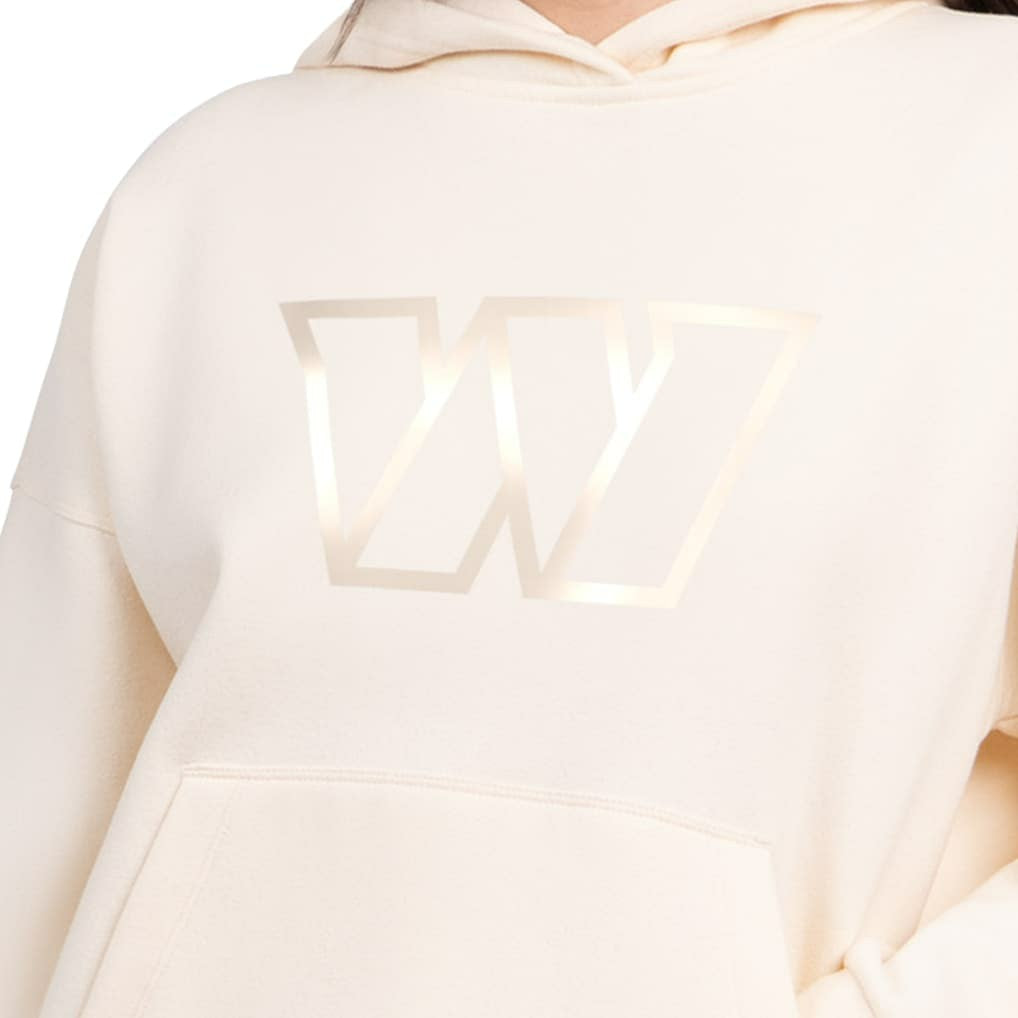 Washington Commanders Starter Women's Pastel Relaxed Travel Hoodie - Cream - NFL