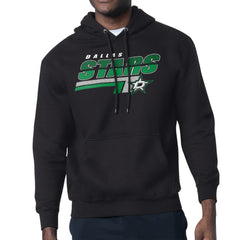 Dallas Stars Starter Logo Push Fleece Hoodie - Black | NHL sale