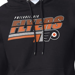 Philadelphia Flyers Starter Logo Push Fleece Hoodie - Black | NHL Lifestyle